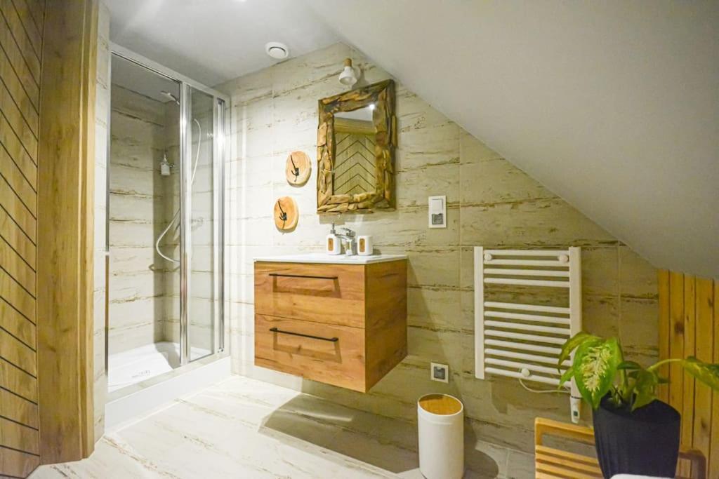 Polana Slowikowa 5 Star- Domek W Gorach Z Jacuzzi, Sauna,Basen,Ogrod Z Lasem, Kominek I Narty Stroza  Bagian luar foto