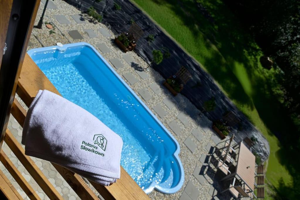 Polana Slowikowa 5 Star- Domek W Gorach Z Jacuzzi, Sauna,Basen,Ogrod Z Lasem, Kominek I Narty Stroza  Bagian luar foto