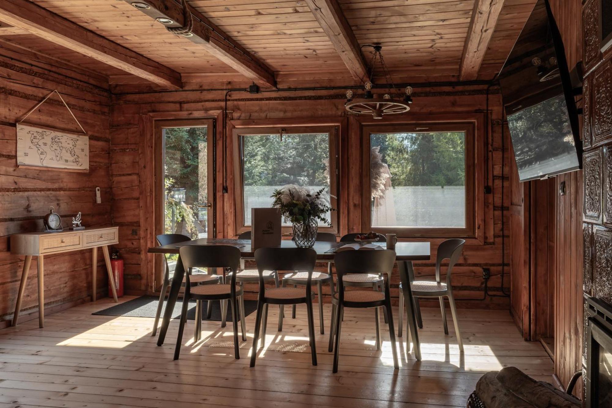 Polana Slowikowa 5 Star- Domek W Gorach Z Jacuzzi, Sauna,Basen,Ogrod Z Lasem, Kominek I Narty Stroza  Bagian luar foto